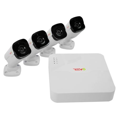 Ultra™ HD Security Camera System with 4 Channel NVR Surveillance