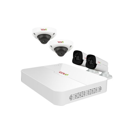 Ultra HD Audio Capable 4 Ch. 1TB NVR Surveillance System with (4) 4 Megapixel Cameras