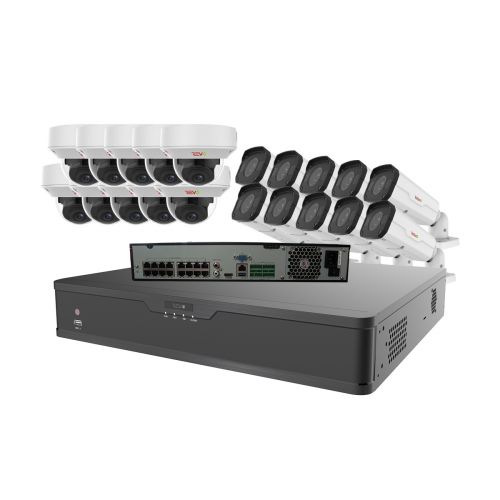 REVO ULTRA PLUS 32CH 4K NVR, 8TB, 20x 4K Motorized Lens Cameras